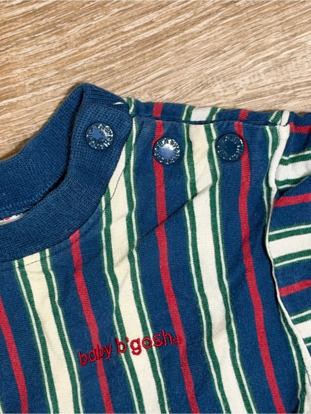 Vintage OshKosh B’gosh Striped Romper 12M